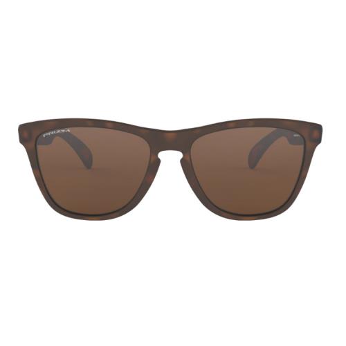 Oakley Frogskins Matte Brown Tortoise Prizm Tungsten Lenses OO9013-C5 55-17