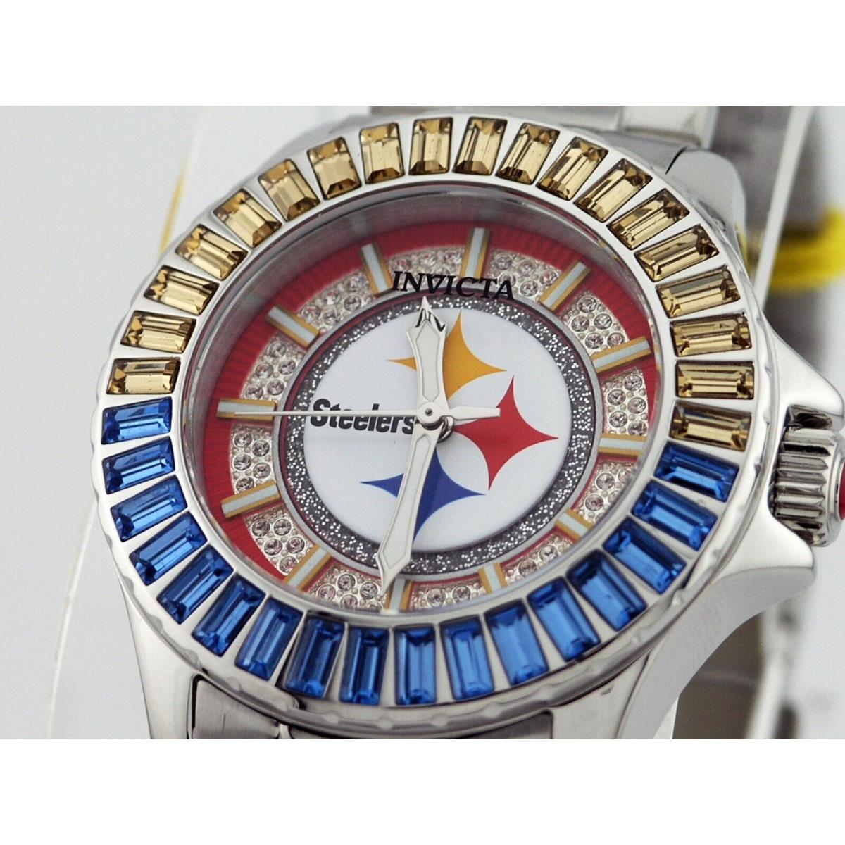 Invicta NFL Pittsburgh Steelers Women's Watch - 38mm, Steel (42045)