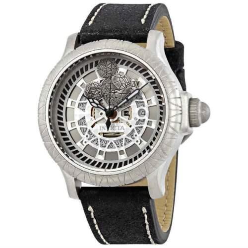 Invicta Disney Mickey Limited Edition Men`s 48mm Swiss Quartz Watch 22739 Rare - Gray Dial, Black Band, Gray Bezel