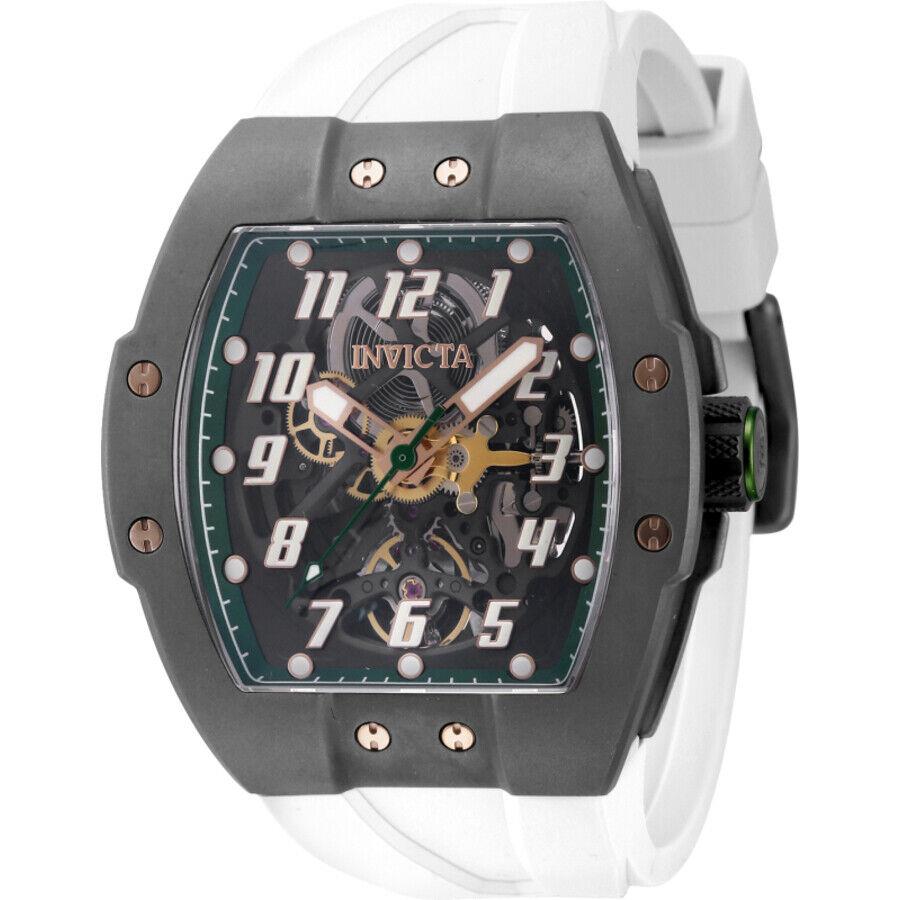 Invicta JM Correa Titanium Automatic Green Dial Men`s Watch 44405