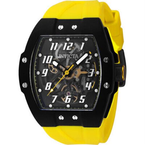 Invicta JM Correa Titanium Automatic Black Dial Men`s Watch 44406