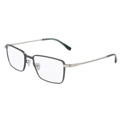 Lacoste L2275E 035 54mm Grey Men`s AL Titanium Ophthalmic Rx Eyeglasses Frame