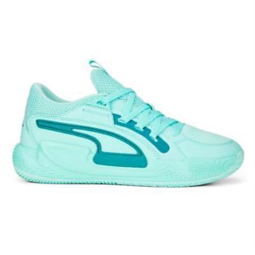 Puma Court Rider Chaos Splash Basketball Mens Green Sneakers Athletic Shoes 378