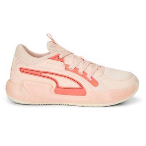 Puma Court Rider Chaos Splash Basketball Mens Pink Sneakers Athletic Shoes 3780 - Pink