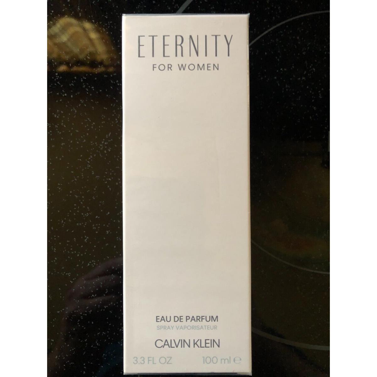 Eternity by Calvin Klein Perfume For Women Eau De Parfum 3.3 oz Spray