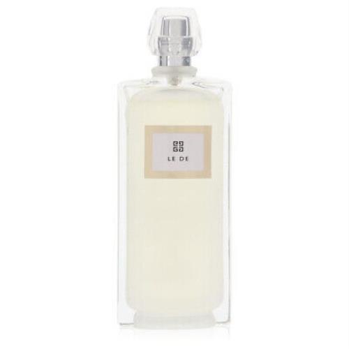 Le De Perfume 3.3 oz Edt Spray Tester For Women by Givenchy