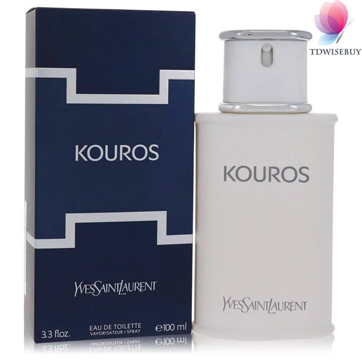 Kouros Cologne Men Perfume by Yves Saint Laurent Eau De Toilette Spray 3.4 oz