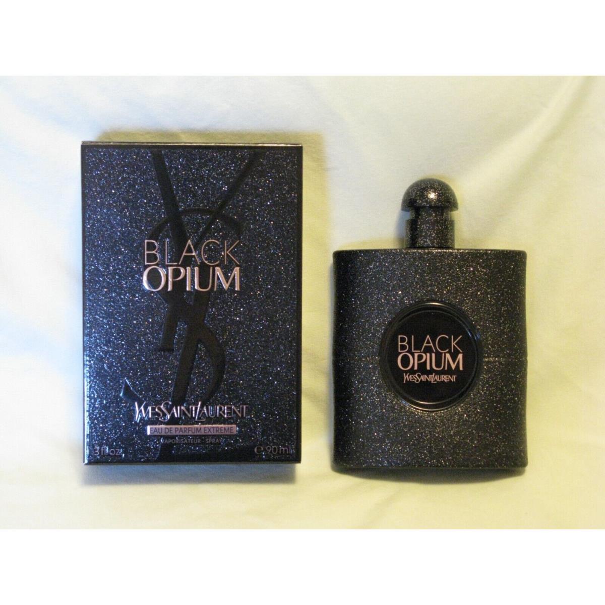 Yves Saint Laurent Ysl `black Opium Extreme` 3oz Edp Perfume Beautiful Sexy Fragrance