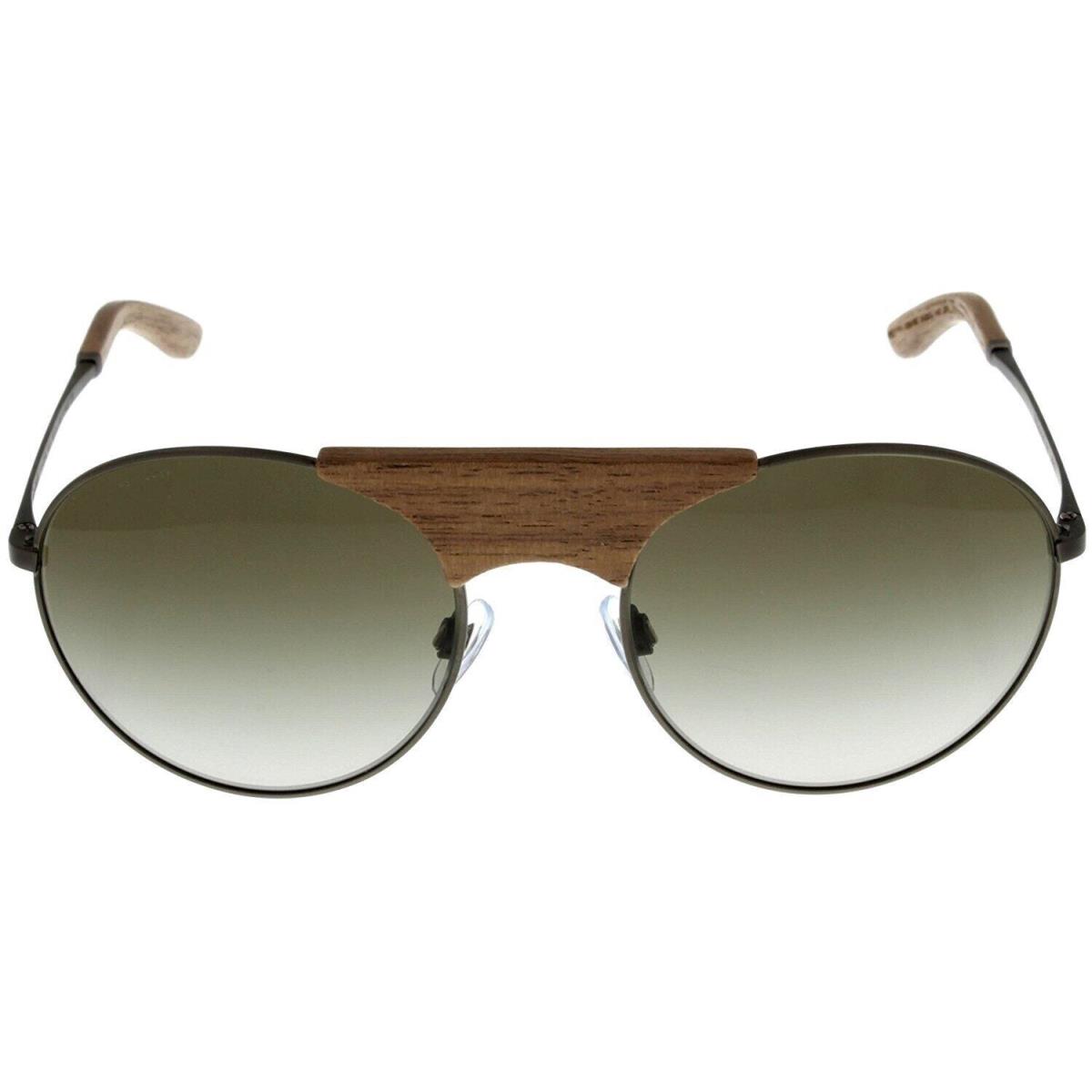 Giorgio Armani Sunglasses Unisex Matte Titanium Gold Pilot AR 6017TK 30848E