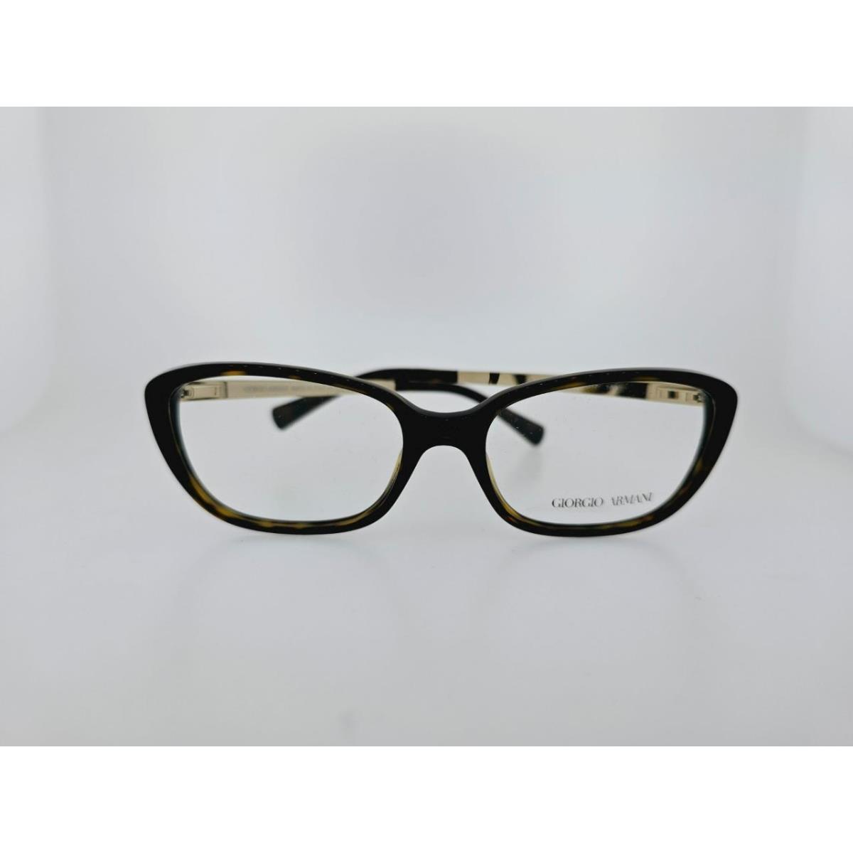 Giorgio Armani 7012 5026 54MM Havana Gold Frame Clear Demo Lens