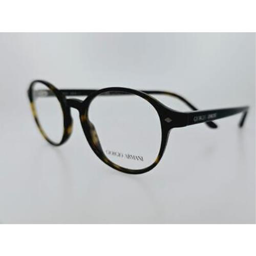 Giorgio Armani 7004 5026 49MM Havana Frame with Clear Demo Lenses