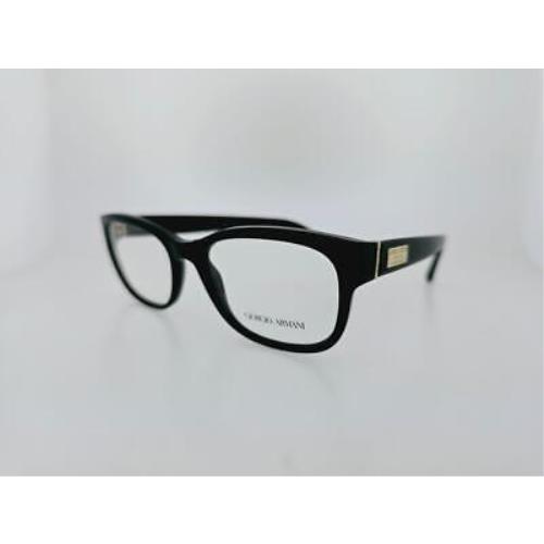 Giorgio Armani 7017 5017 53MM Black Frame with Clear Demo Lenses