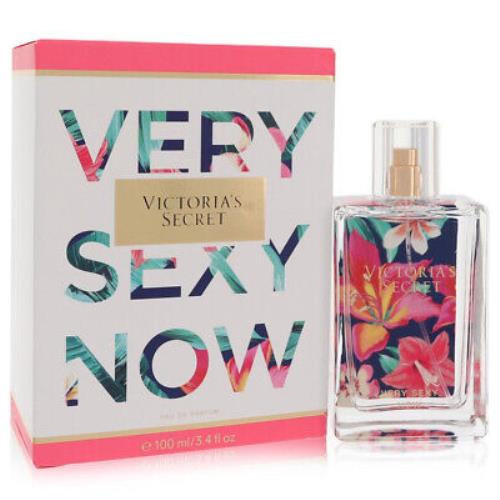 Victoria`s Secret Very Sexy Now Perfume 3.4 oz Edp Spray 2017 Edition For Women