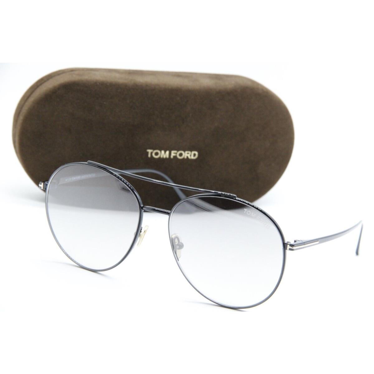 Tom Ford TF 757 Cleo 01C Black Sunglasses W/case 59-16