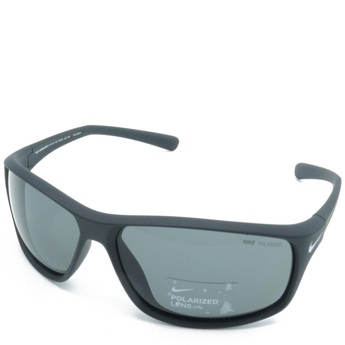 EV1139-001 Mens Nike Adrenaline Polarized Sunglasses - Frame: MATTE BLACK