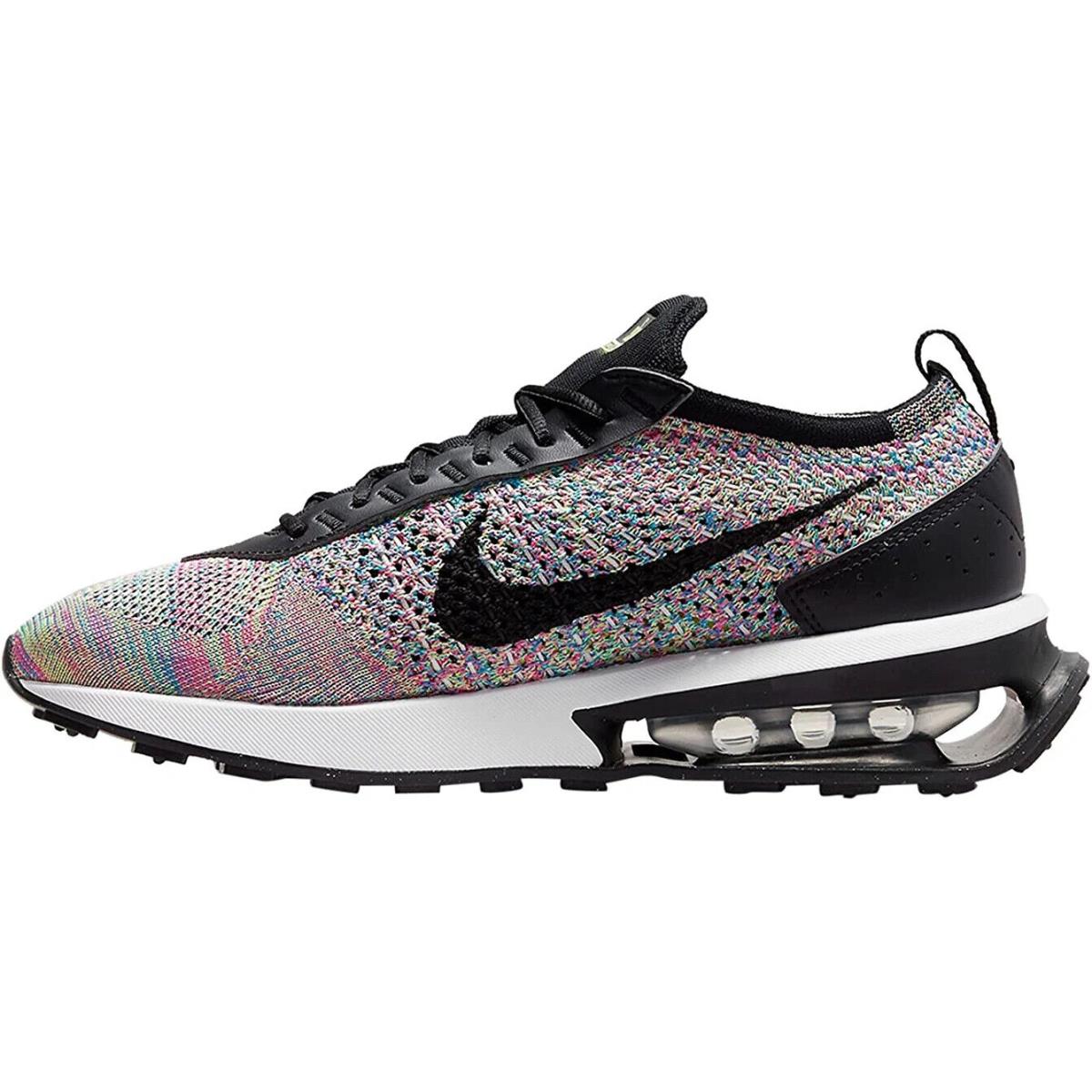 Nike Air Max Flyknit Racer Unisex Running Shoes - Ghost Green/Black-Pink Blast