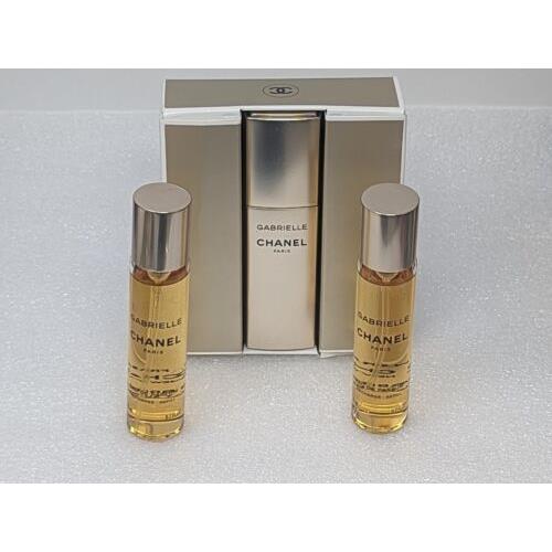 Chanel Gabrielle Eau De Parfum Perfume Twist Spray Set 3 X 0.7 oz