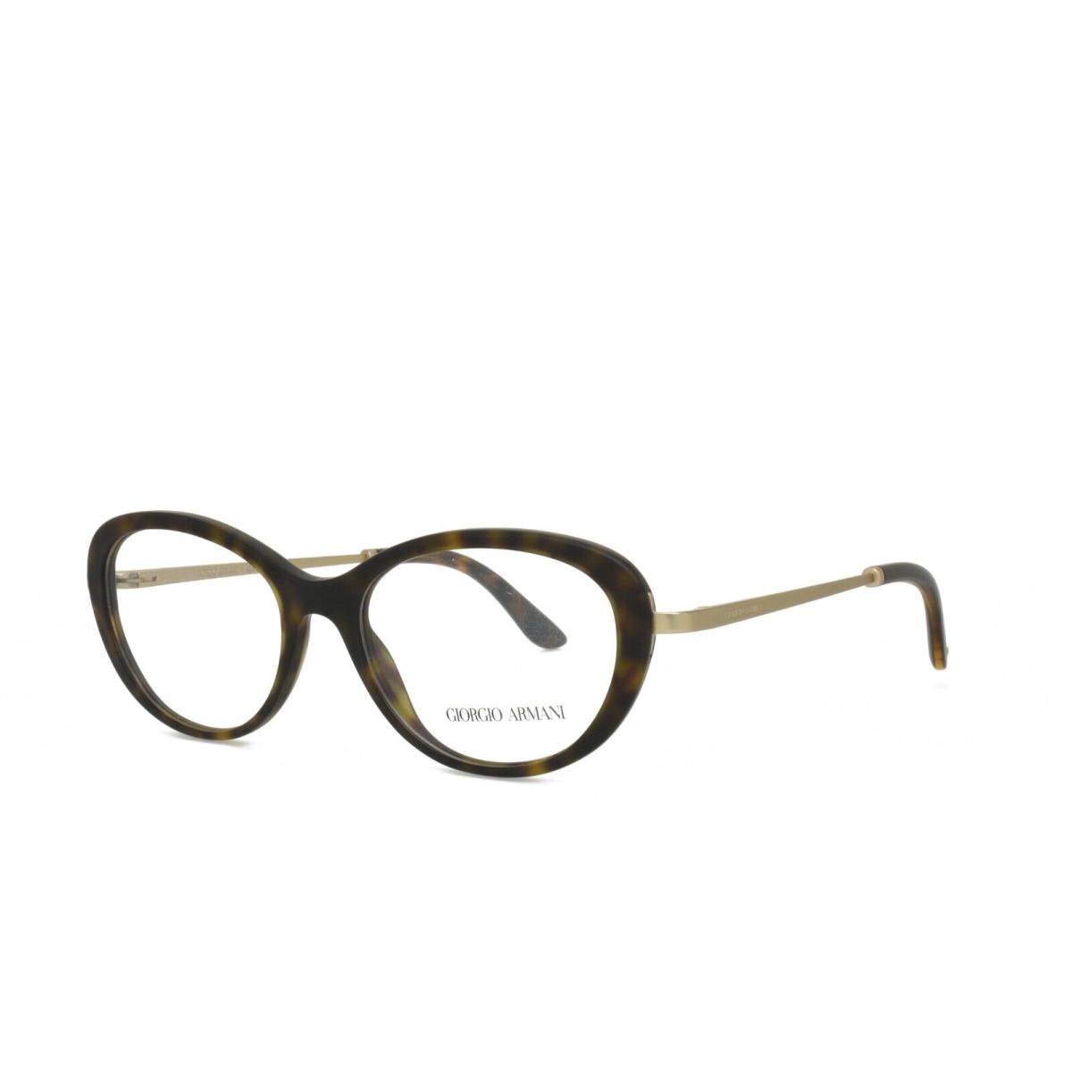 Giorgio Armani 7046 5089 52-16-140 Matte Tortoise Eyeglasses Frames