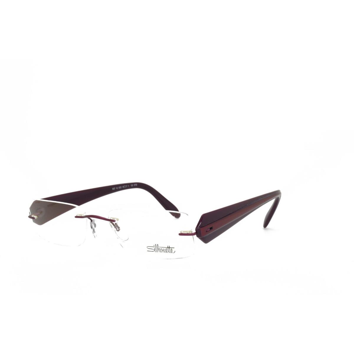 Silhouette 6697 40 6052 49-17-130 Purple Eyeglasses