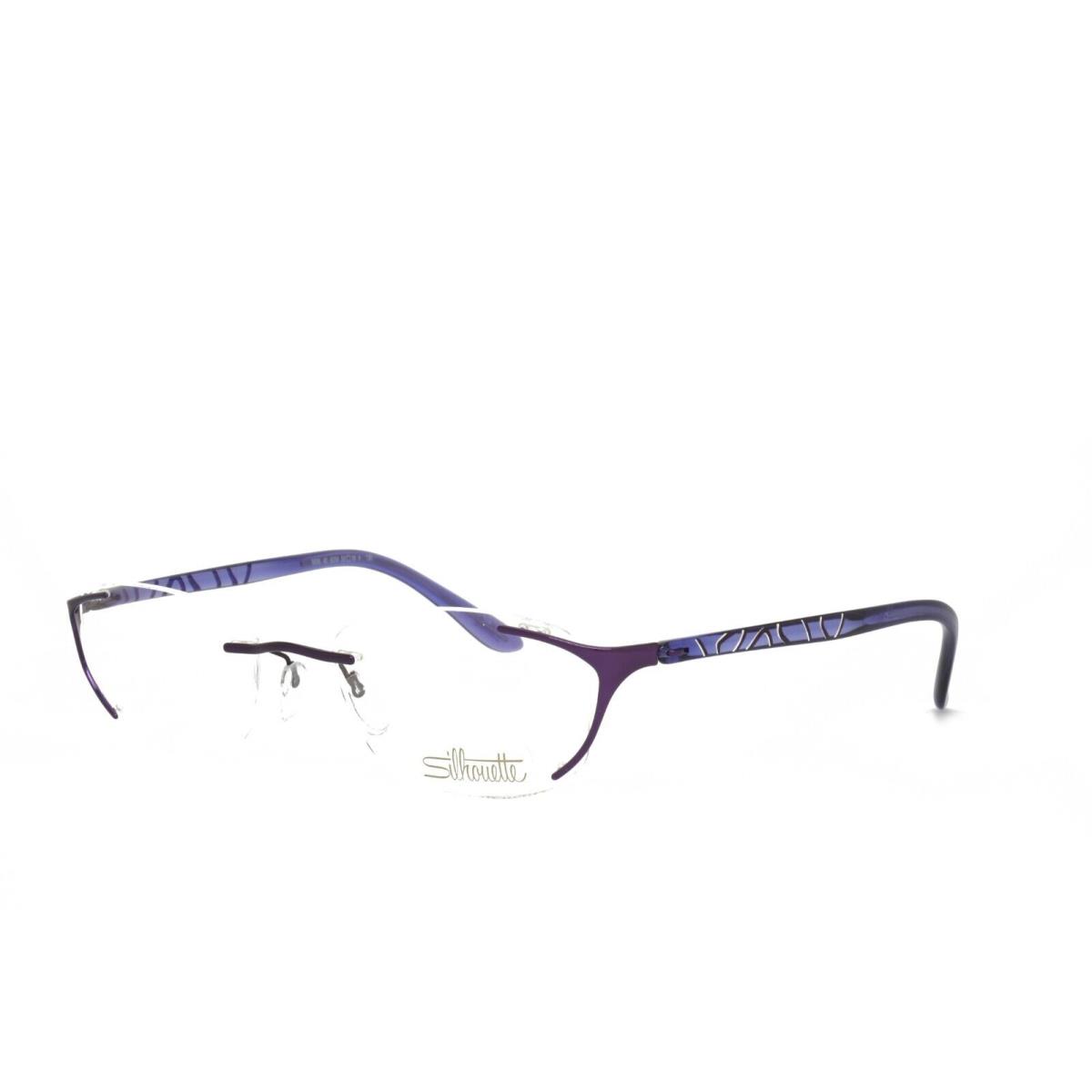 Silhouette 6658 40 6054 50-18-130 Purple Eyeglasses