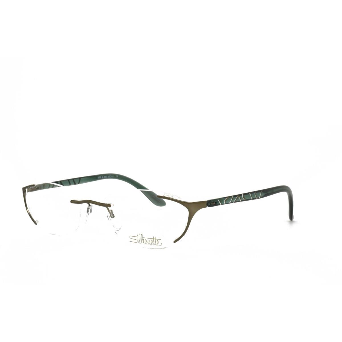 Silhouette 6658 40 6053 50-18-130 Brown Eyeglasses
