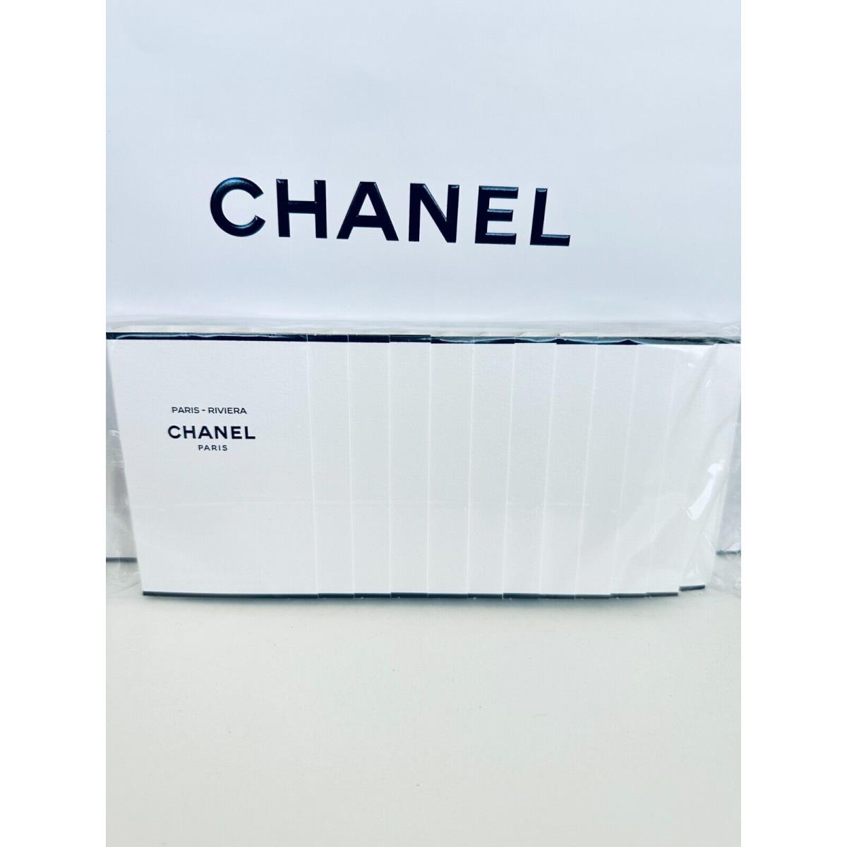 Chanel Les Eaux de Chanel Paris Sample Size 1.5ml-12pcs/pack Choose Your Scent Chanel Paris Riviera
