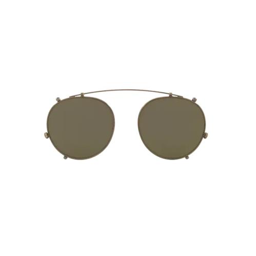 Oliver Peoples 0OV 5183CM O`malley 528482 Antique Gold/green Round 45mm Clip On