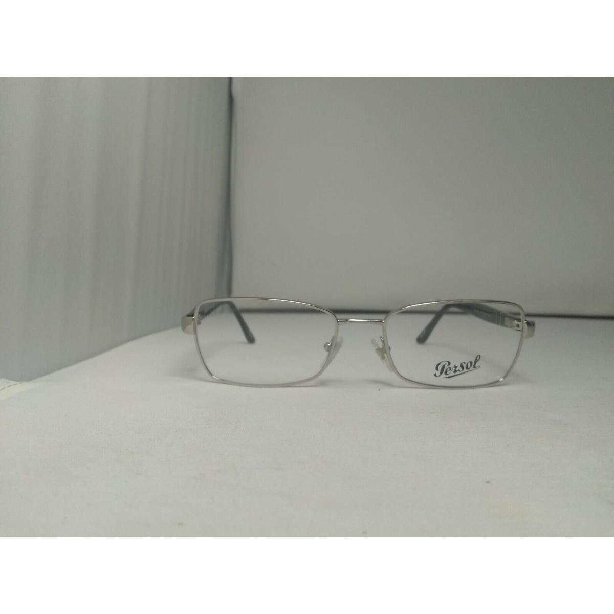 Persol 2348-V 518 Silver Black 51-17-130 Flex Hinges Italy Made 6521