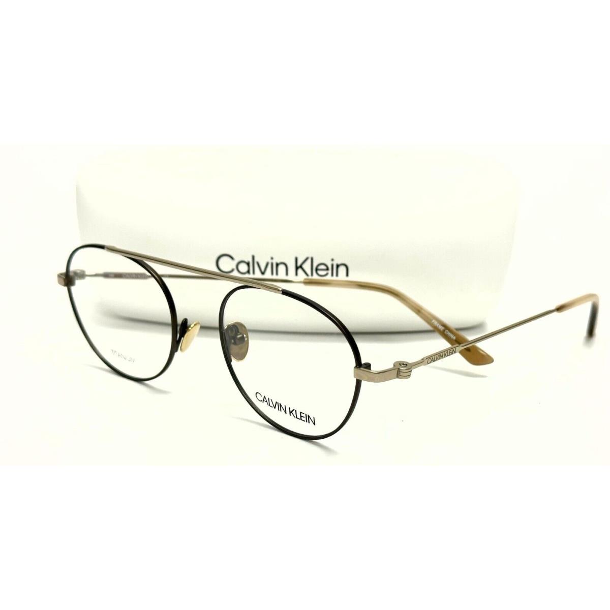 Calvin Klein CK19151 050 Grey/gold 50-20-145 Eyeglasses