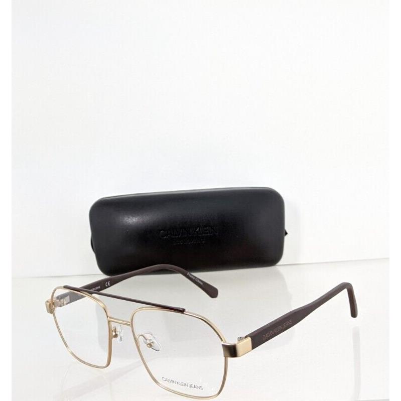 Calvin Klein Eyeglasses CKJ19301 717 Gold 19301 Frame