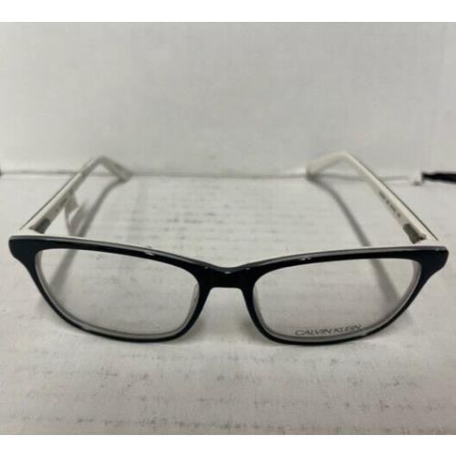 Calvin Klein eyeglasses  - Frame: Black/ White 0