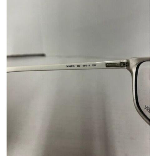 Calvin Klein eyeglasses  - Frame: Black/ White 3