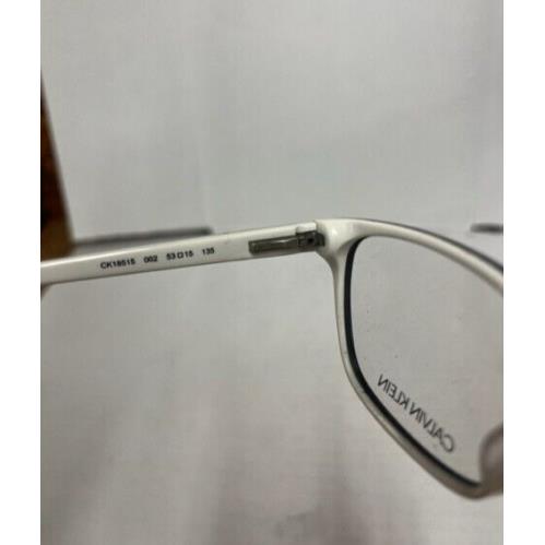 Calvin Klein eyeglasses  - Frame: Black/ White 5