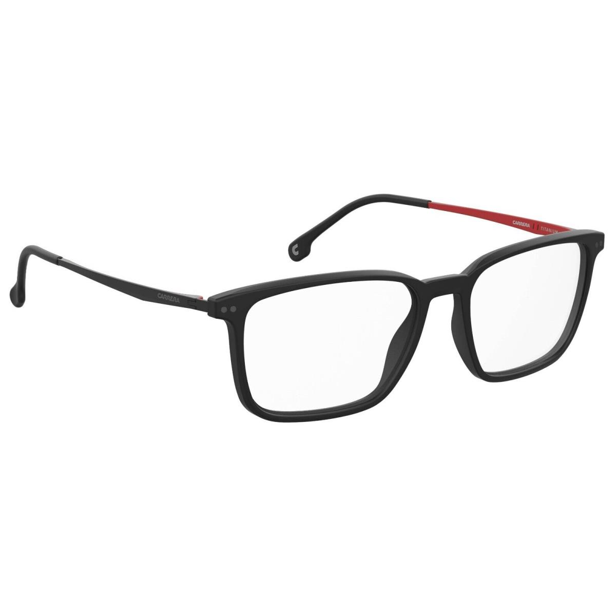 Carrera 8859 56mm Matte Black Men`s Ophthalmic Eyeglasses Frame w Titanium Arms