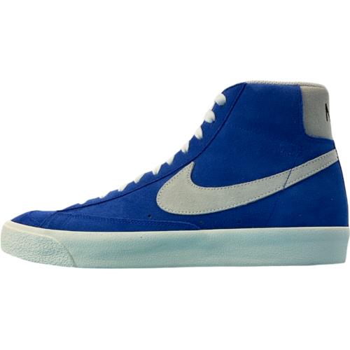 Nike Mens Blazer Mid 77 CZ1088-400 Blue Suede Lace Up Sneakers Shoes Size 10.5 - Blue