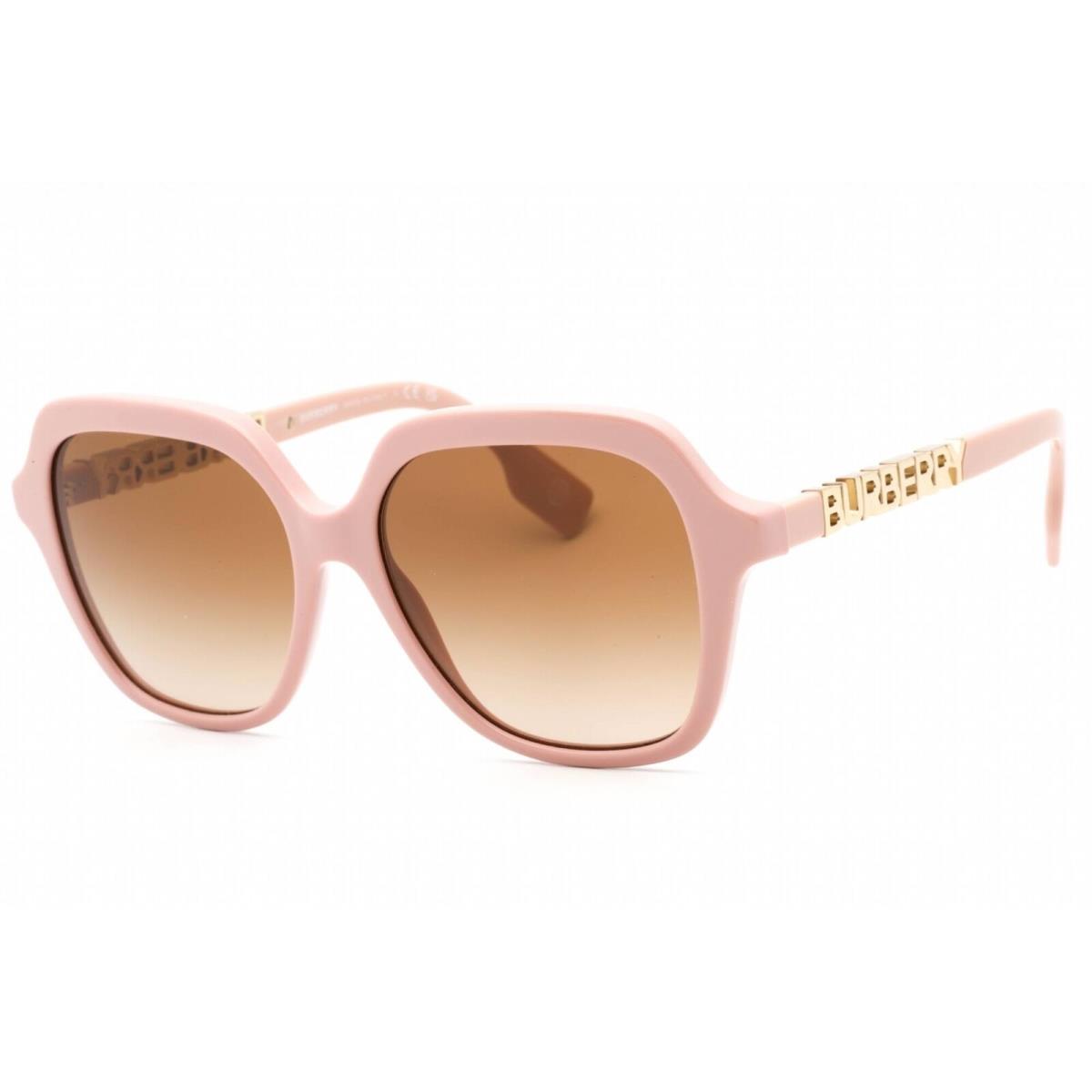 Burberry Women`s Sunglasses Pink Frame Brown Gradient Lens 0BE4389 406113