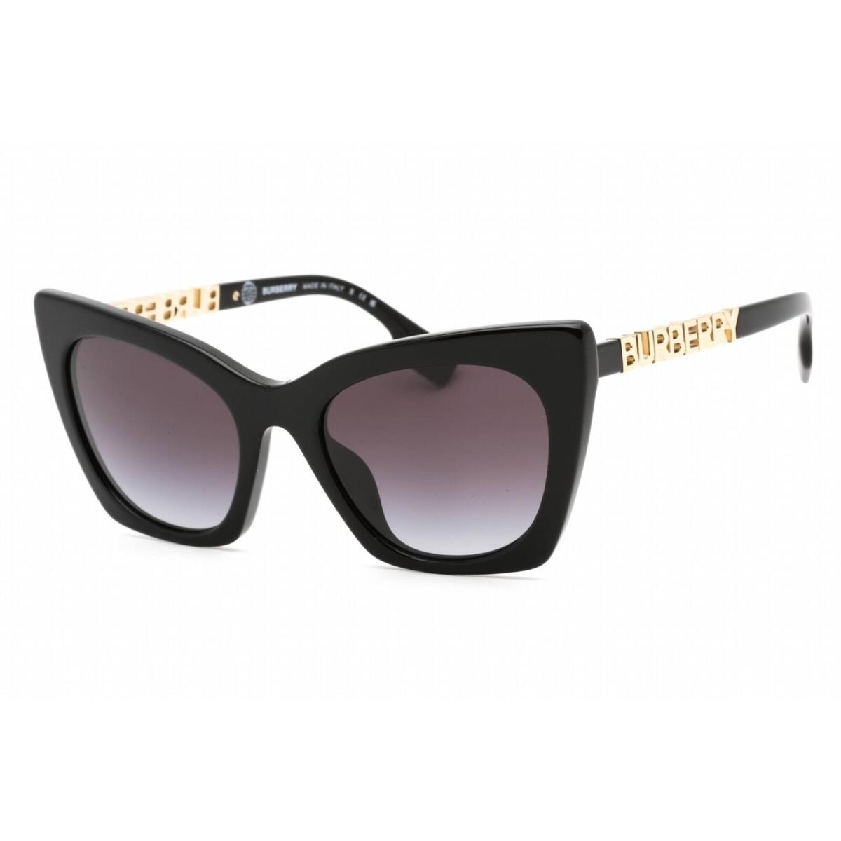 Burberry Women`s Sunglasses Black Plastic Cat Eye Shape Frame 0BE4372U 30018G