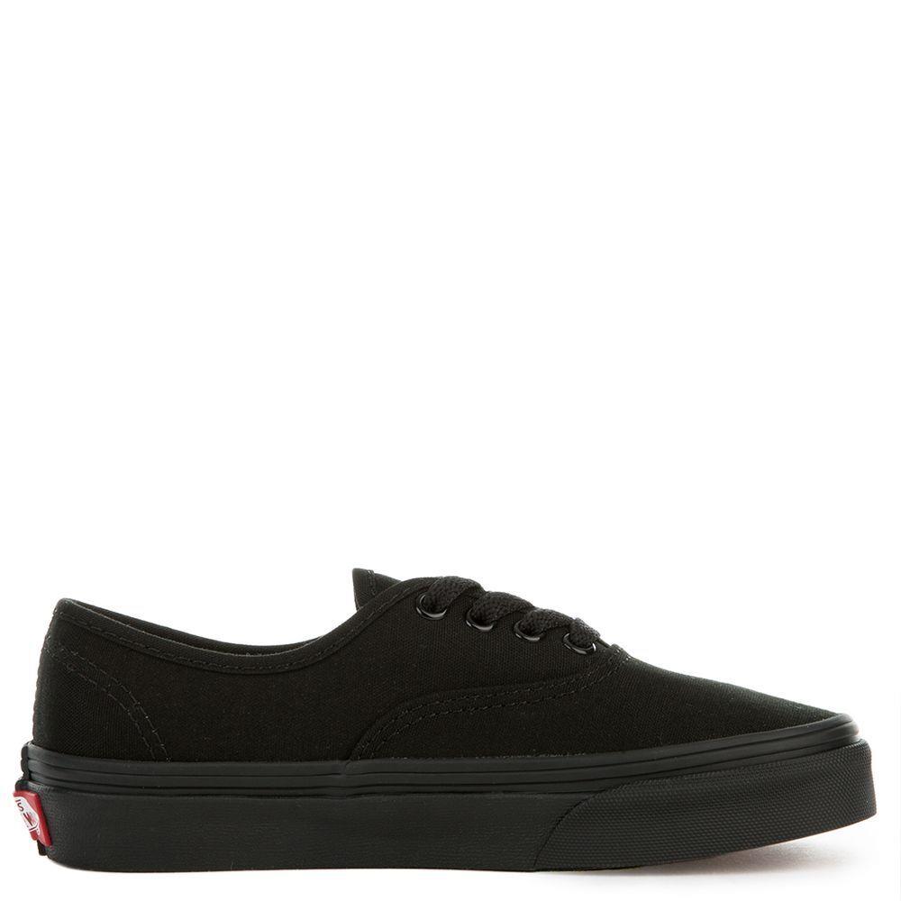 Vans Authentic Preschool Skate Shoe Black/black VN000WWXENR - Black