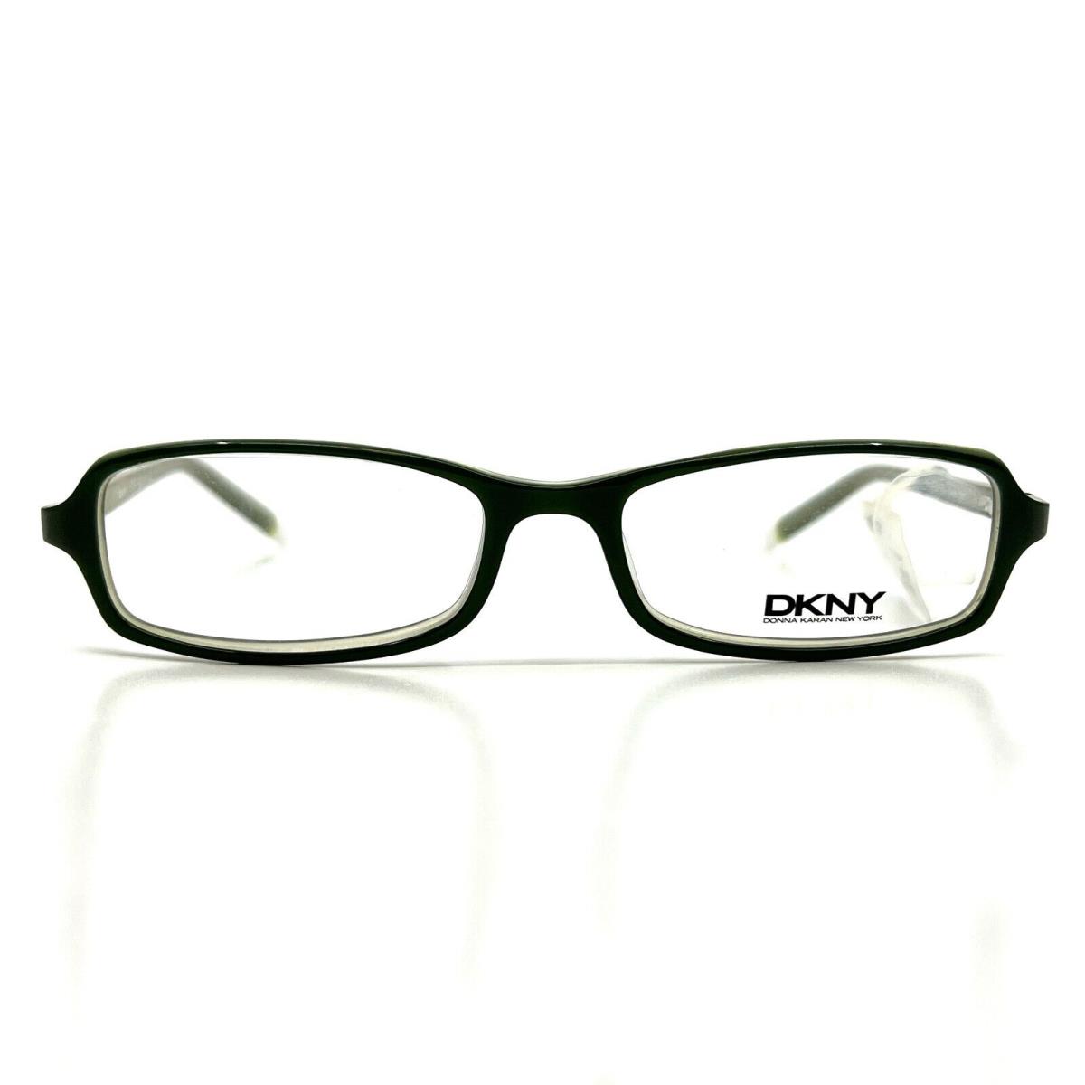 Dkny DY4548 3237 Eyeglasses Frames Green Rectangular Full Rim 50-16-135