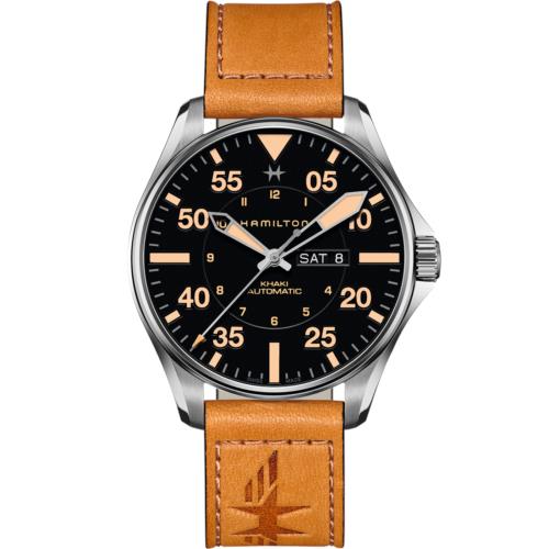 Hamilton Men`s H64725531 Khaki Aviation 46mm Automatic Watch