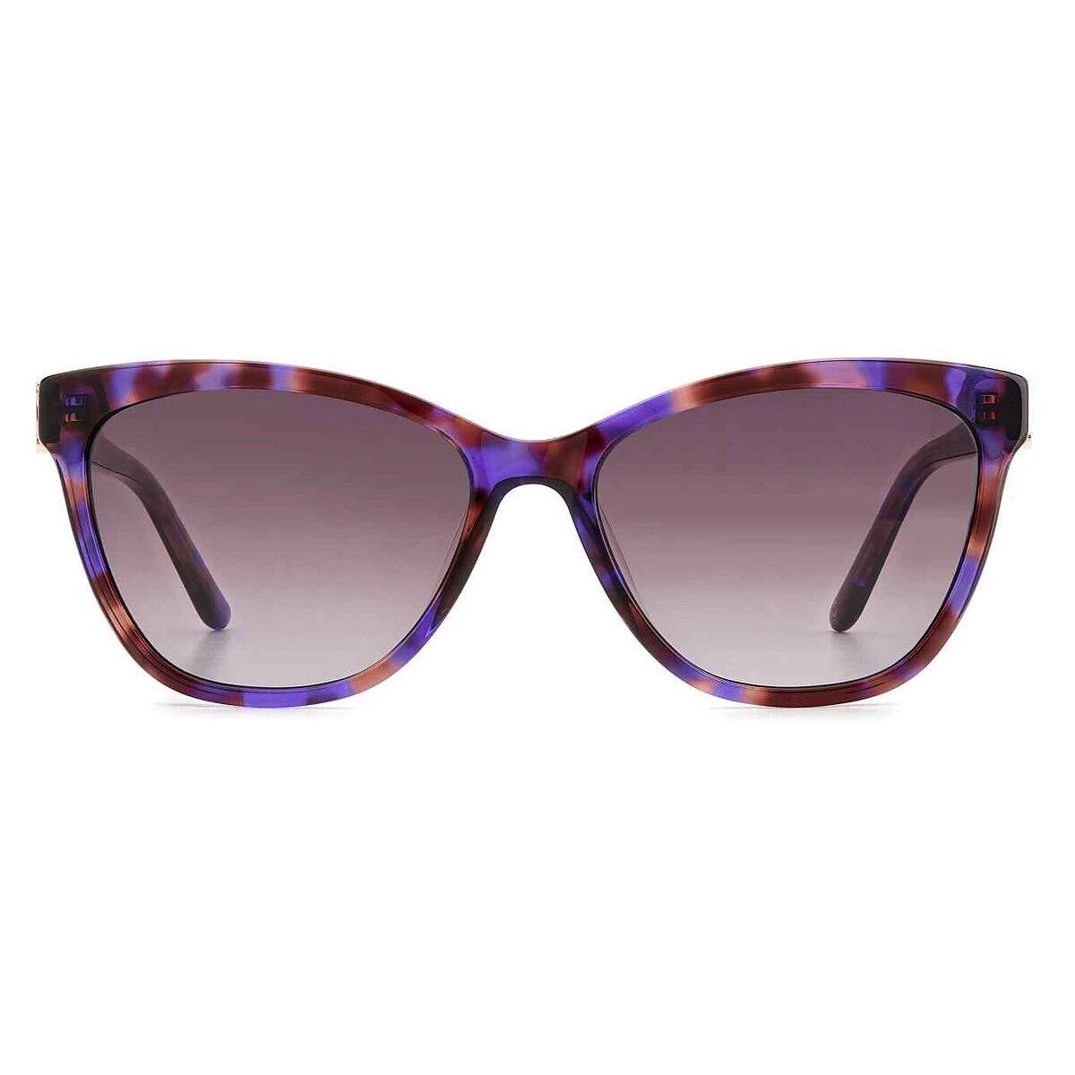 Juicy Couture JU 628/S Sunglasses Havana Burgundy Shaded 55