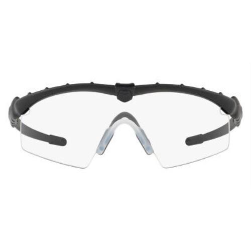 Oakley Si Ballistic M Frame 2.0 OO9047 Sunglasses Rectangle 30mm - Frame: Black / Clear, Lens: