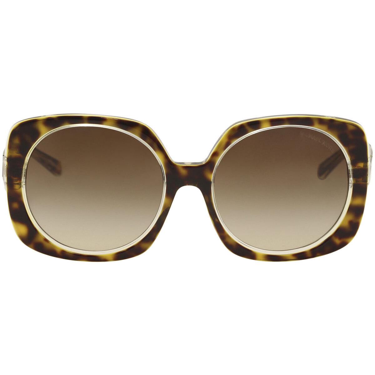 Michael Kors Women`s Ula MK2050 MK/2050 303413 Tortoise Square Sunglasses 55mm