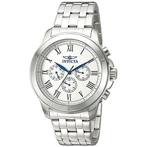 Invicta Men`s 21657 Specialty Analog Display Swiss Quartz Silver-tone Watch