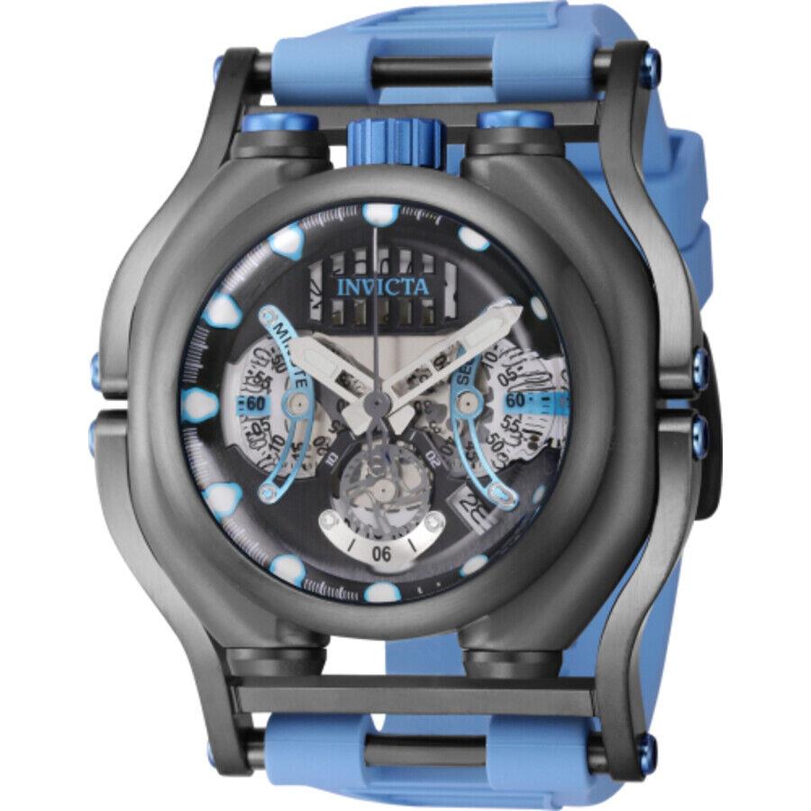 Invicta Sea Hunter Chronograph Quartz Grey Dial Men`s Watch 41715