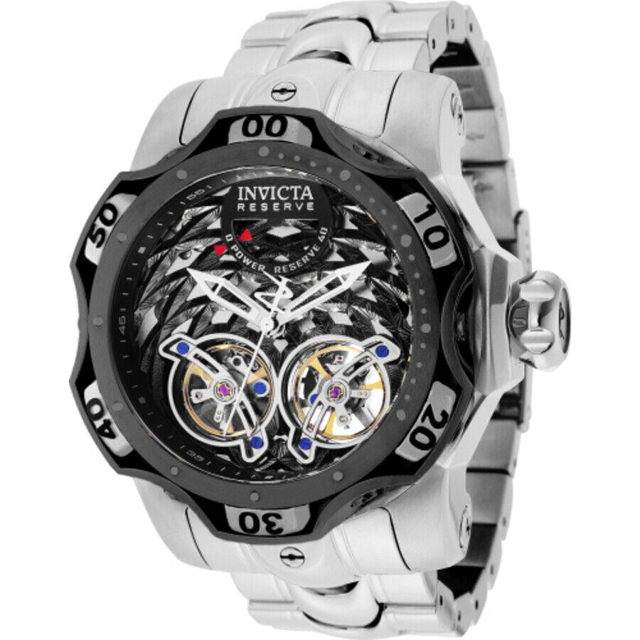 Invicta Reserve Venom Automatic Silver Dial Men`s Watch 35986