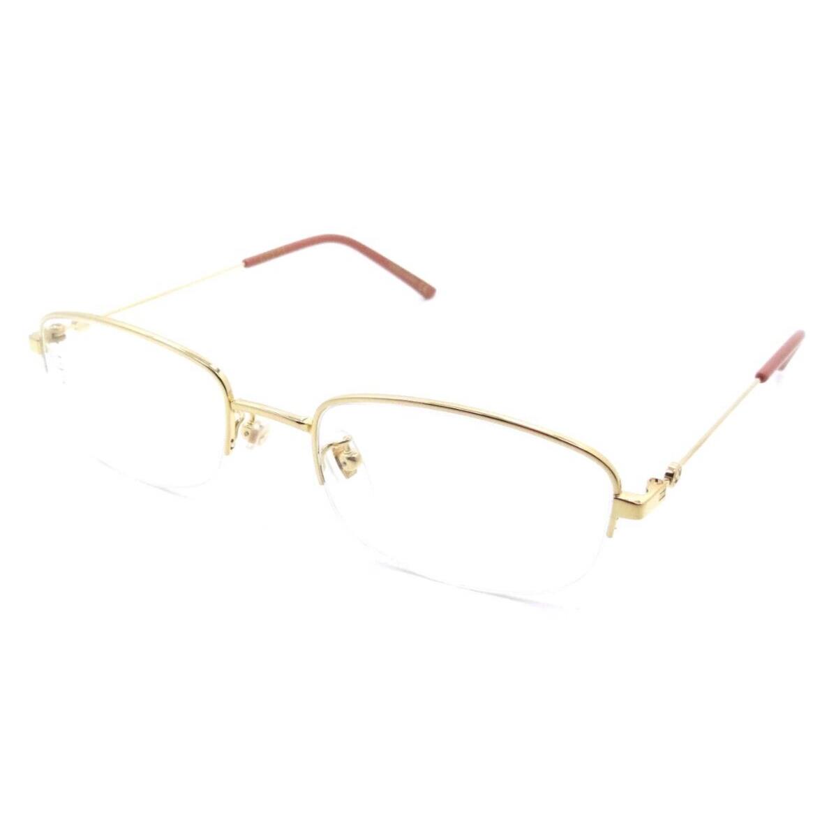 Gucci Eyeglasses Frames GG0446OJ 001 52-20-145 Gold Made in Japan