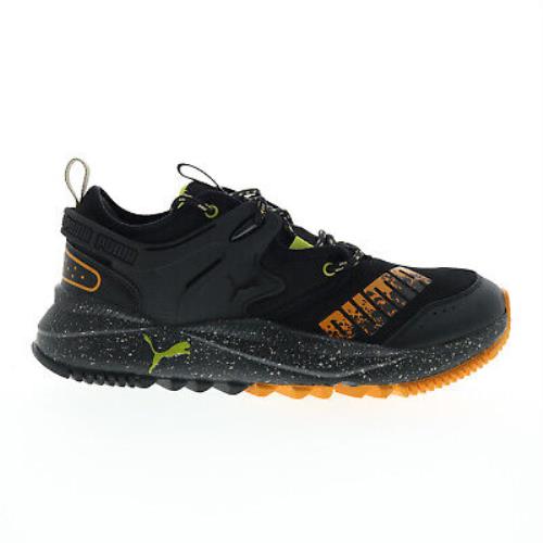 Puma Pacer Future Trail 38288405 Mens Black Mesh Athletic Hiking Shoes - Black