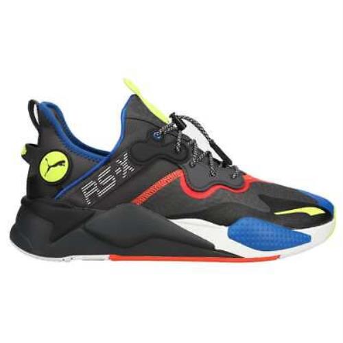 Puma Rsx T3ch Spec Lace Up Mens Black Sneakers Casual Shoes 374914-02