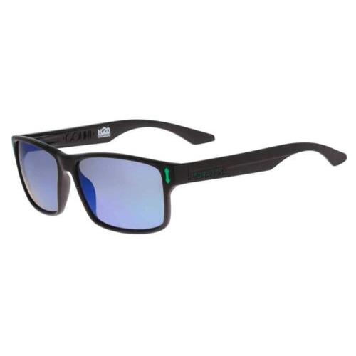 Dragon DR Count LL H2O 045 Floatable Polarized Matte Black Sunglasses - Black, Frame: Black, Lens: Blue